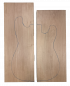 Preview: Body American Basswood, Superior grade AA, 2-pcs.